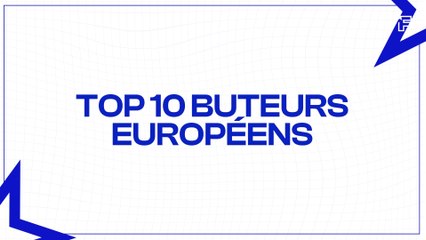 Le classement des top buteurs européens (16/12/2024)