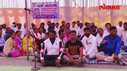 परभणीत संविधान शिल्पाचा अपमान केल्याचे प्रकरण, नाशिकच्या मनमाड मध्ये धरणे आंदोलन