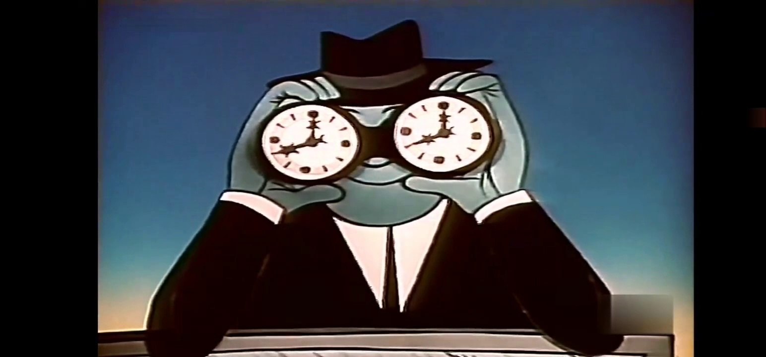 Vecchio Cartone Animato - Il Ladro Di Orologi