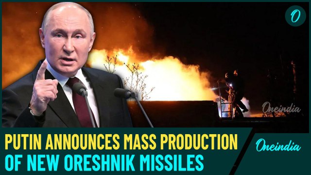 Putin Warns World of Major Military Showdown | Presidents' New Threat As 'Russia Ramps Up Oreshnik