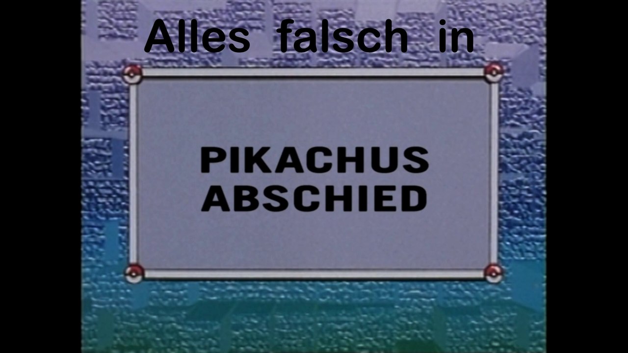 Alles Falsch in Pokémon: Episode 38 (Pikachus Abschied)