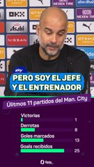 Guardiola: "No lo estoy haciendo bien"