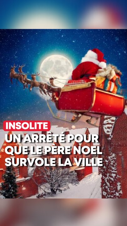 Flers-en-Escrebieux autorise le Père Noël à survoler la ville !