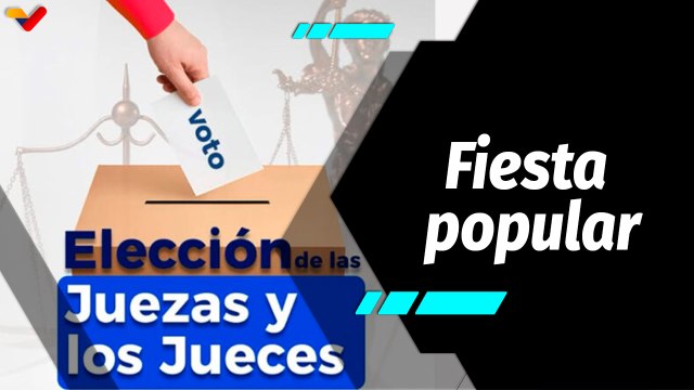 Al Aire | Venezolanos eligen a más de 30 mil Jueces y Juezas de Paz Comunal