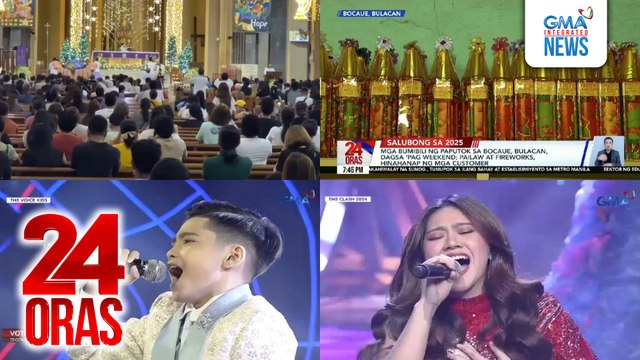 24 Oras: (Part 3) Simula ng simbang gabi; Mga apektado ng POGO ban; Babala ng PNP vs. bawal na paputok; Bagong champion ng The Voice Kids at The Clash 2024, atbp.