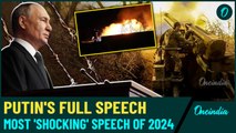 Vladimir Putin's Most Controversial Speech Ever | Russian President's Most Provocative Comments