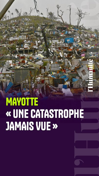 Mayotte : le cyclone Chido fait craindre un lourd bilan humain