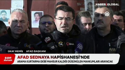 AFAD, Sednaya Hapishanesi'nde: "Kriminal bir alan, hassas çalışma yapacağız"