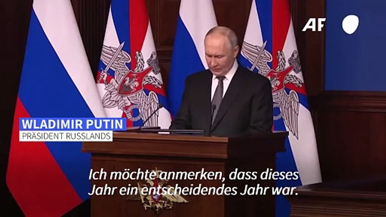 Putin: Russland hat an der Front Initiative 'fest in der Hand'