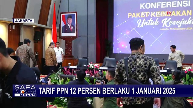 Airlangga Hartarto Umumkan PPN 12 Persen Berlaku 1 Januari 2025