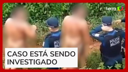 Policial é amarrado em cerca após ameaçar funcionários de empresa no Pará
