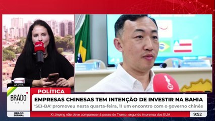 CHINA QUER MAIS “INVESTIMENTOS” NA BAHIA