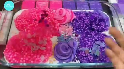 Pink vs. Purple: A Mesmerizing ASMR Slime Mix