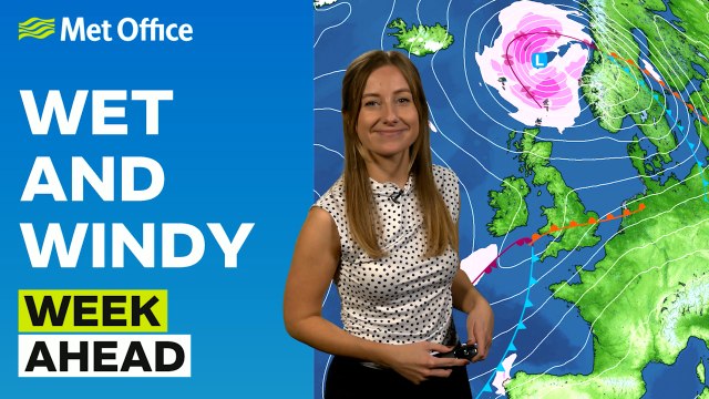 Week Ahead 16/12/2024 – Turning wet and windy at times – Met Office weather forecast UK