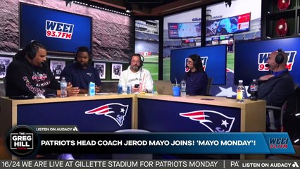 Patriots Head Coach Jerod Mayo joins!  Mayo clarifies his statement, "You said it. I didn't".