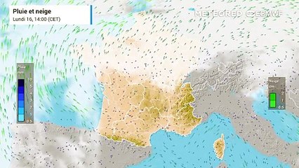 Retour de la pluie en France !