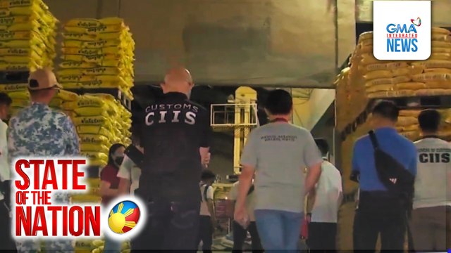 9 na warehouse ng mga sako-sakong umano'y smuggled na bigas, ipinasara | SONA