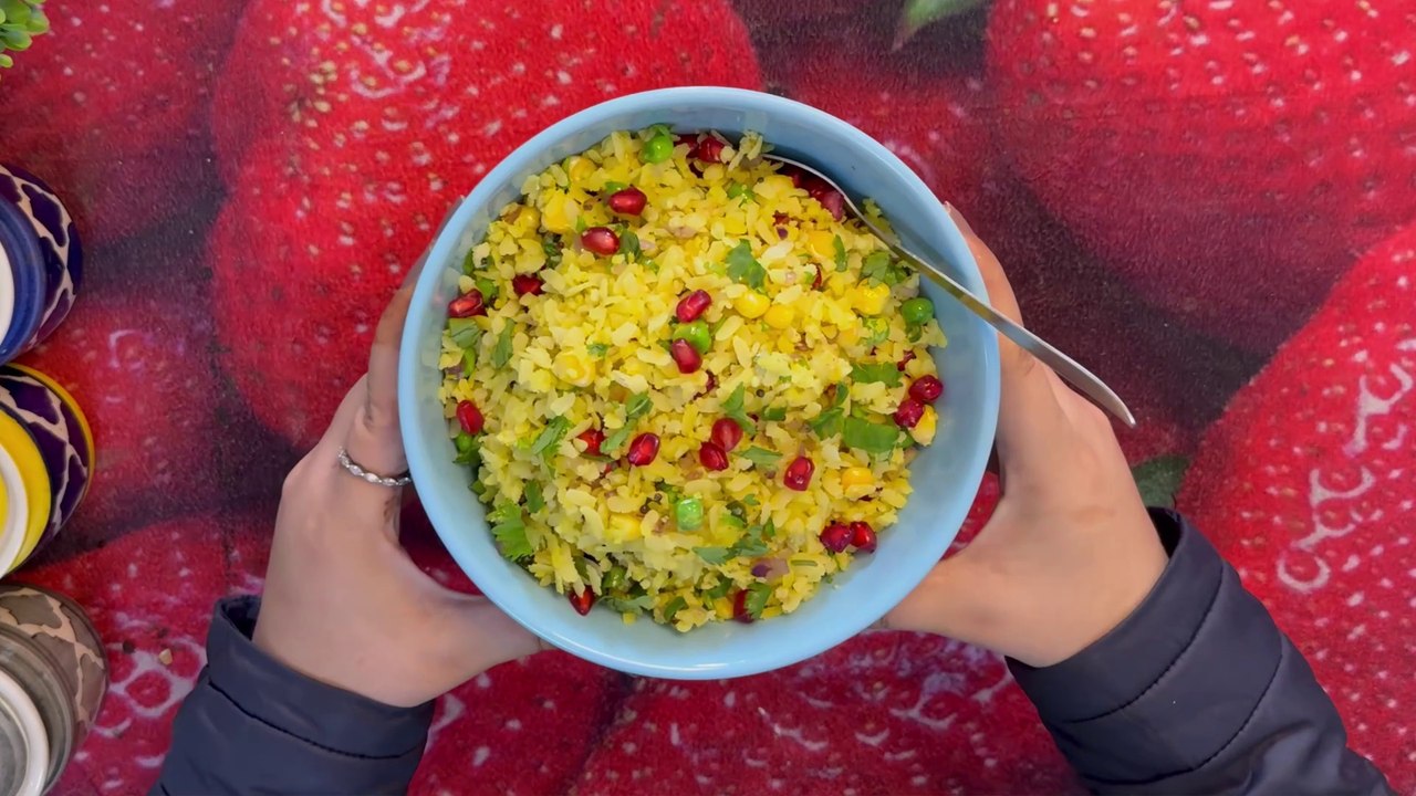 2 कप पोहे और स्वीट कॉर्न से बनाएं ये आसान और स्वादिष्ट नाश्ता | Sweet Corn Poha Recipe |