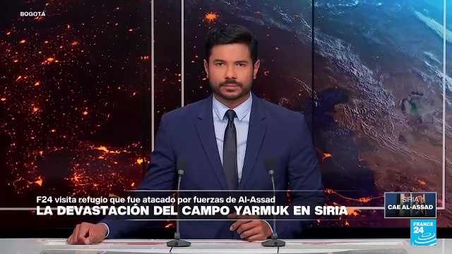 La devastación del campo de refugiados palestinos de Yarmuk en Siria