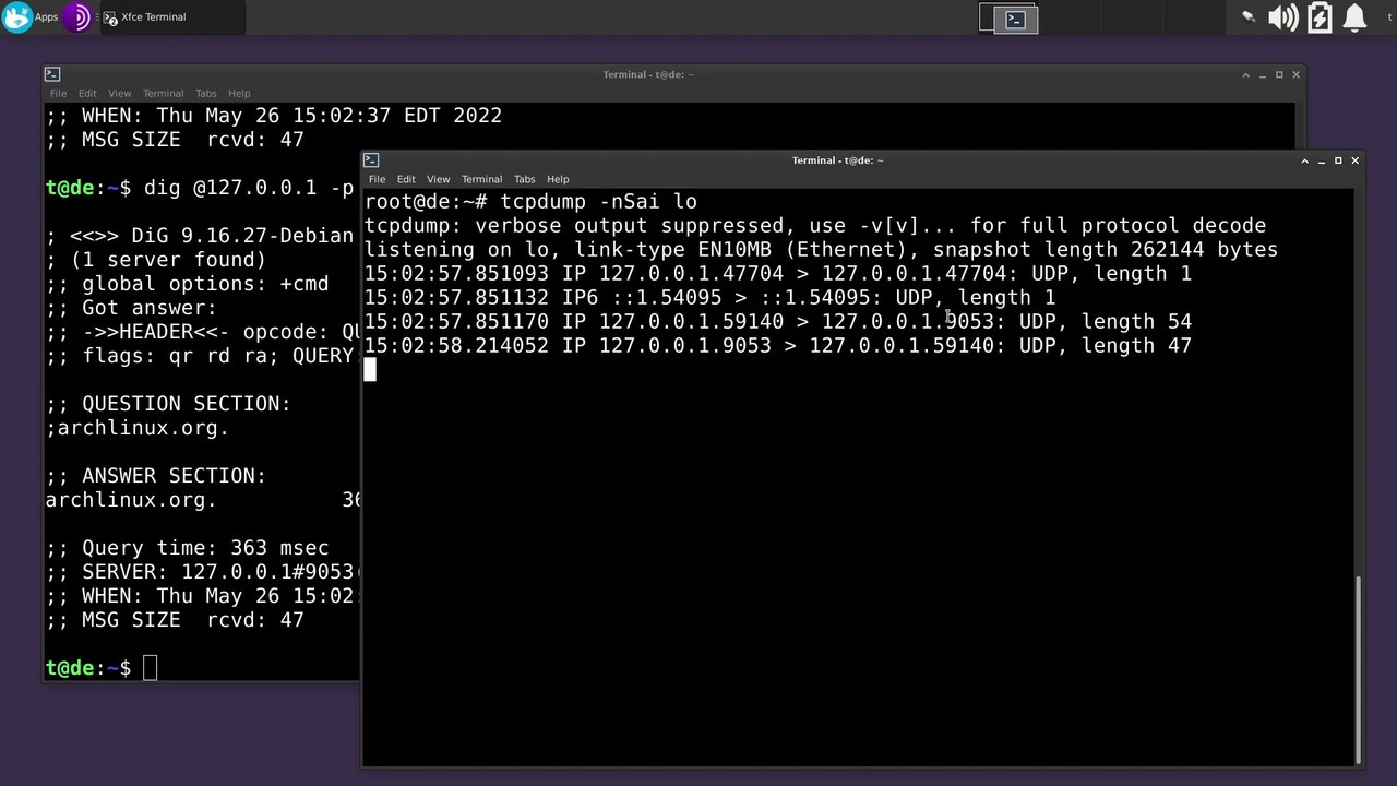 DNS over Tor Redirect IPtables