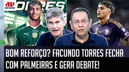 "Cara, EU VI o Facundo Torres JOGAR e POSSO DIZER que ele é..." NOVO REFORÇO do Palmeiras ANALISADO!
