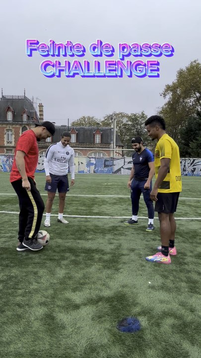 Feinte de passe CHALLENGE 😂