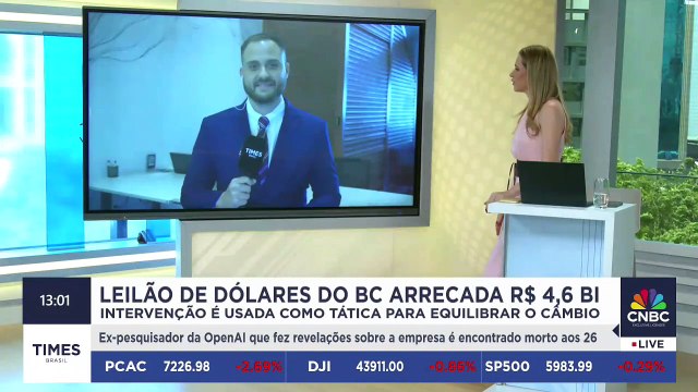 Leilão de dólares do Banco Central arrecada R$ 4,6 bilhões; saiba detalhes
