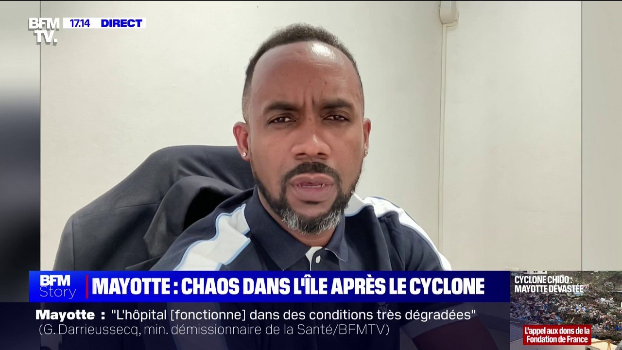 Mayotte: "La solidarité nationale va devoir jouer pleinement son rôle", pour Davy Rimane (député GDR de la Guyane)