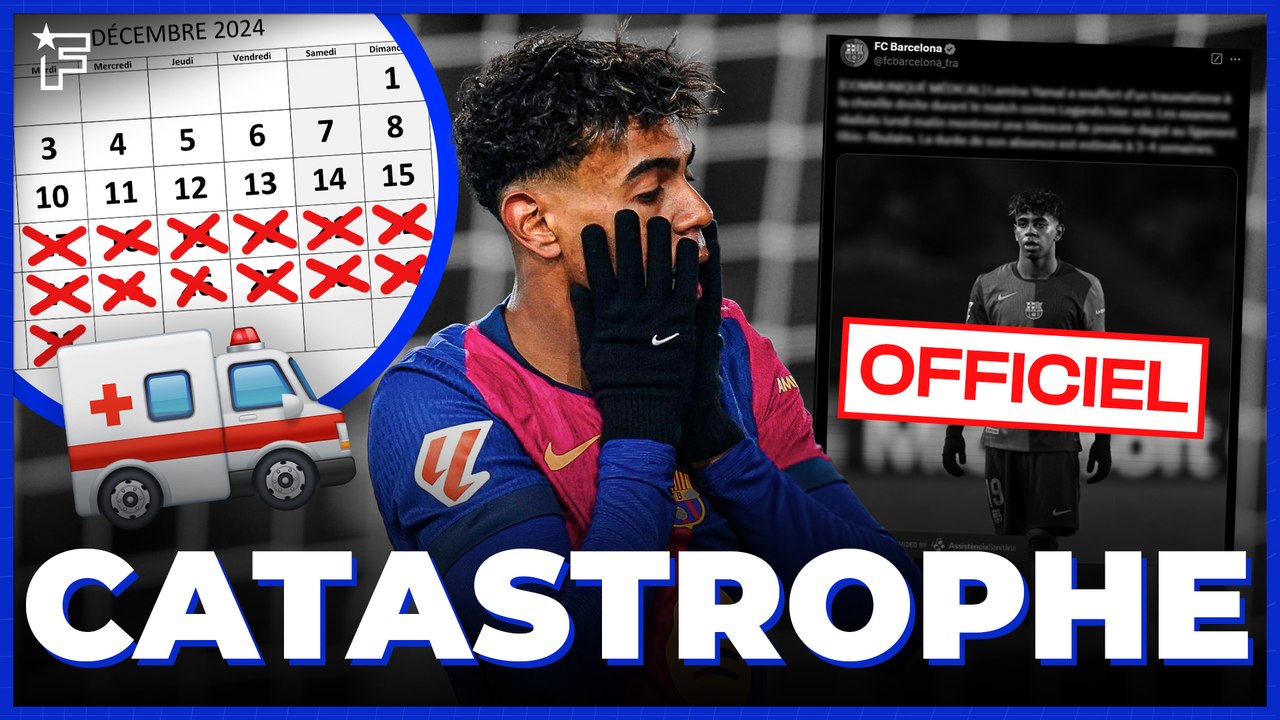 JT Foot Mercato : terrible annonce du Barça pour Lamine Yamal