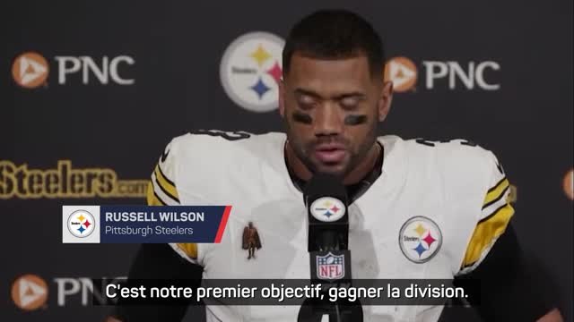 Steelers - Wilson : Nous voulons gagner cette division, c'est notre objectif