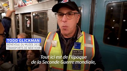 A New York, le métro remonte le temps pendant les fêtes de fin d'année