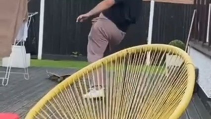 Comical mini-compilation shows the wobbly journey of a beginner skater