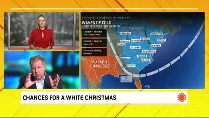 Here's who could see a white Christmas this year