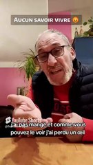 Aucun savoir-vivre et négligent😡