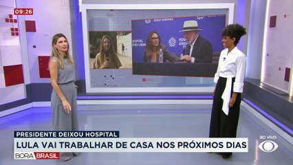 Lula vai trabalhar de casa nos próximos dias após alta hospitalar