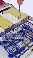 China’s ‘Double Dragon’ team battles ice to supply Antarctic base