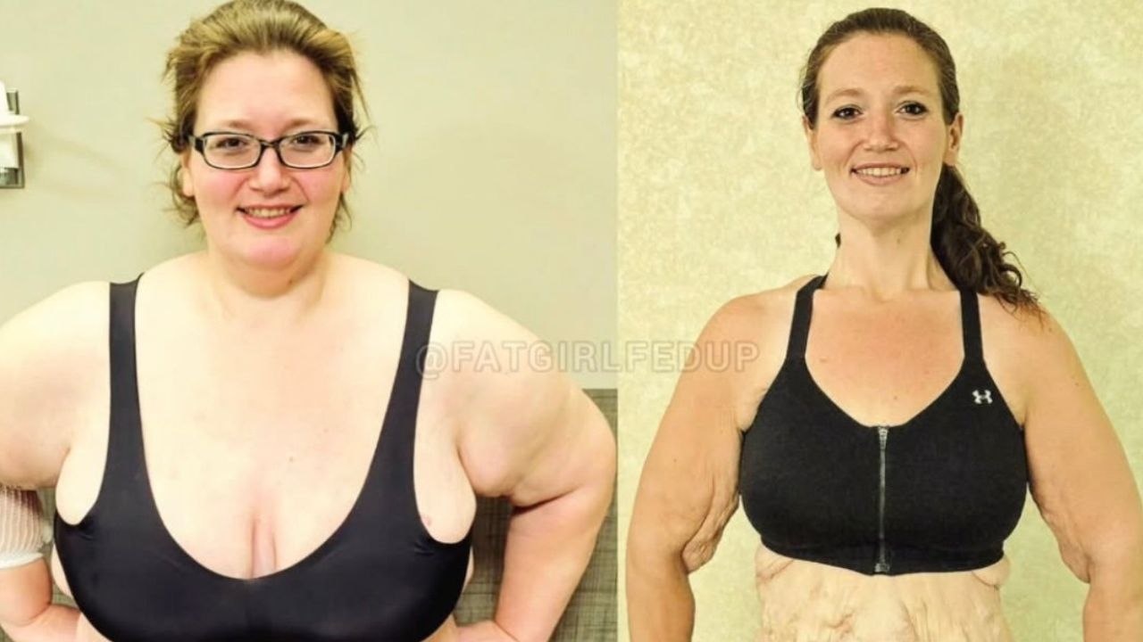 "I stuck to New Year's resolution and lost 320lbs - I love showing off ...