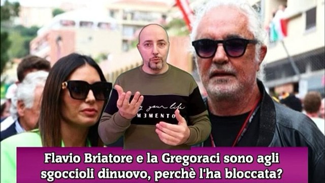 Flavio Briatore e la Gregoraci sono agli sgoccioli dinuovo, perchè l'ha bloccata