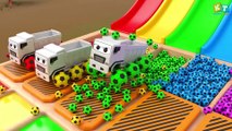 Cocomelon Color TRAIN The Wheels on The Bus + More Nursery Rhymes & Kids Songs
