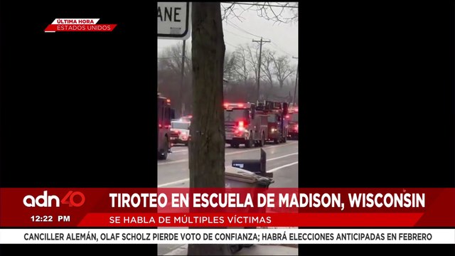 🚨¡Última Hora! Tiroteo en escuela de Wisconsin, Estados Unidos, reportan al menos 5 heridos