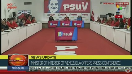 Diosdado Cabello: This is the party of the Bolivarian Revolution.