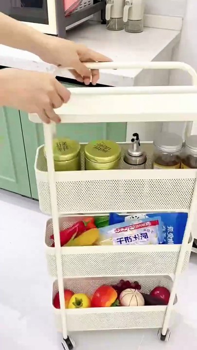 rotatating storage trolley