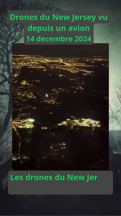 Drone du New Jersey vu d'avion ! #ovni #ufo #paranormal #mystery