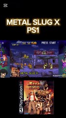 Metal Slug X PS1