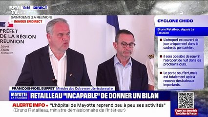 Le point de Bruno Retailleau sur la situation à Mayotte en intégralité