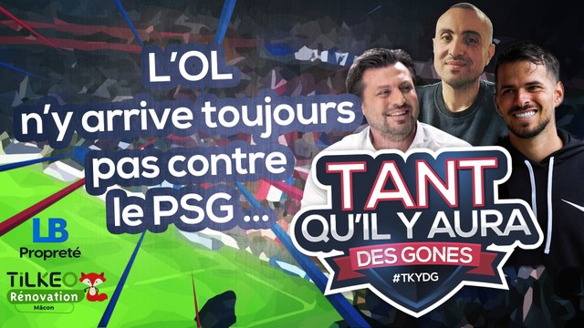 L’OL n’y arrive toujours pas contre le PSG au Parc des Princes