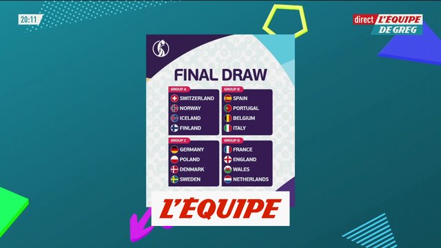 Les Bleues héritent de l'Angleterre et des Pays-Bas - Foot - Euro (F)