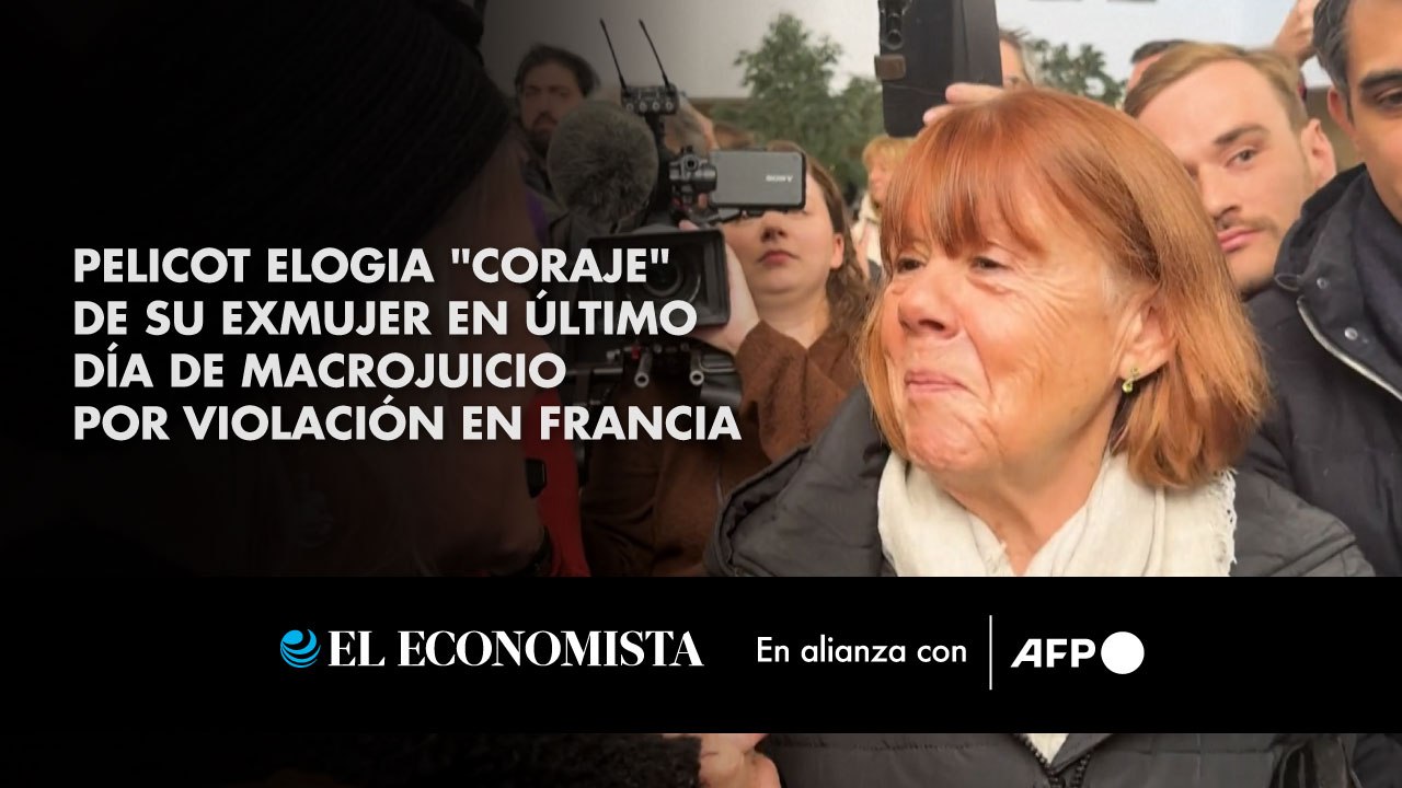 Pelicot elogia "coraje" de su exmujer en último día de macrojuicio por violación en Francia