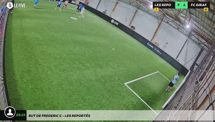 But de Frederic C - Les ReportÉs