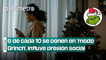 6 de cada 10 se ponen en ‘modo Grinch’, influyen presión social y el frío